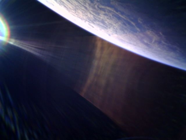 Фото, полученное с МКА TUSUR GO